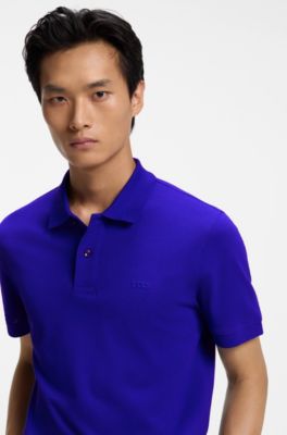 Polo versatile in morbido cotone, Blu