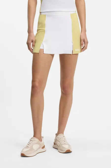 Active stretch-jersey skirt