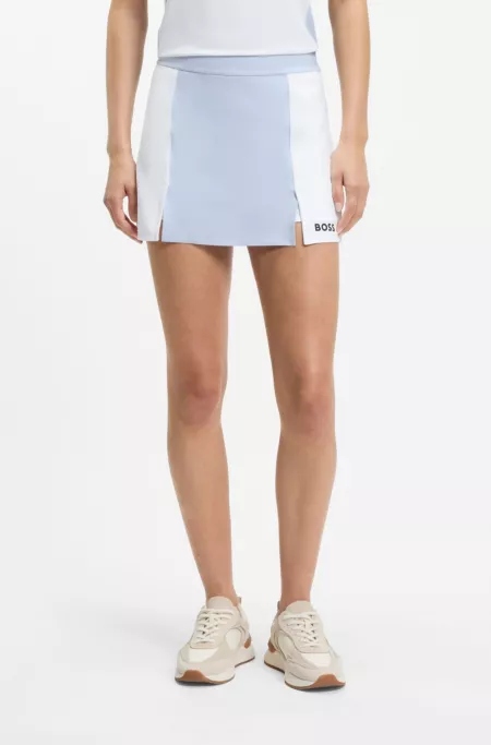 Active stretch-jersey skirt