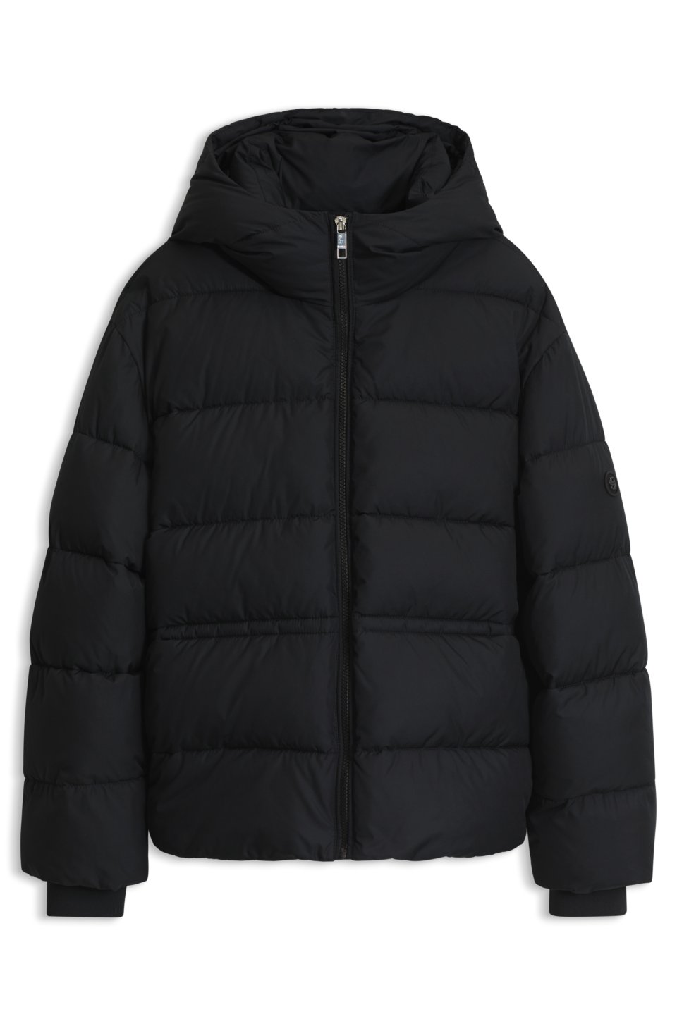 High-neck puffer jacket