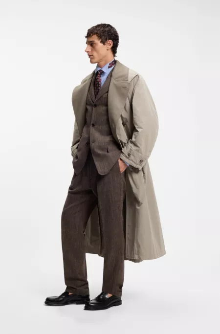 Relaxed-Fit Trenchcoat