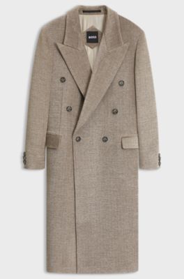 Double-breasted coat, Light Brown