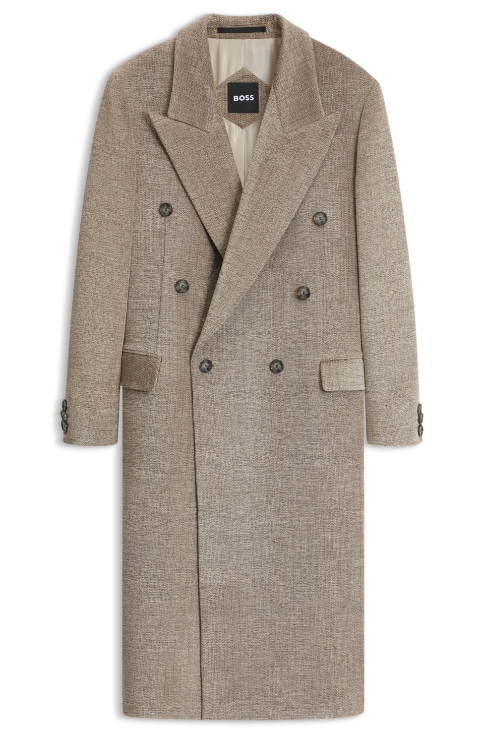 Double-breasted coat
