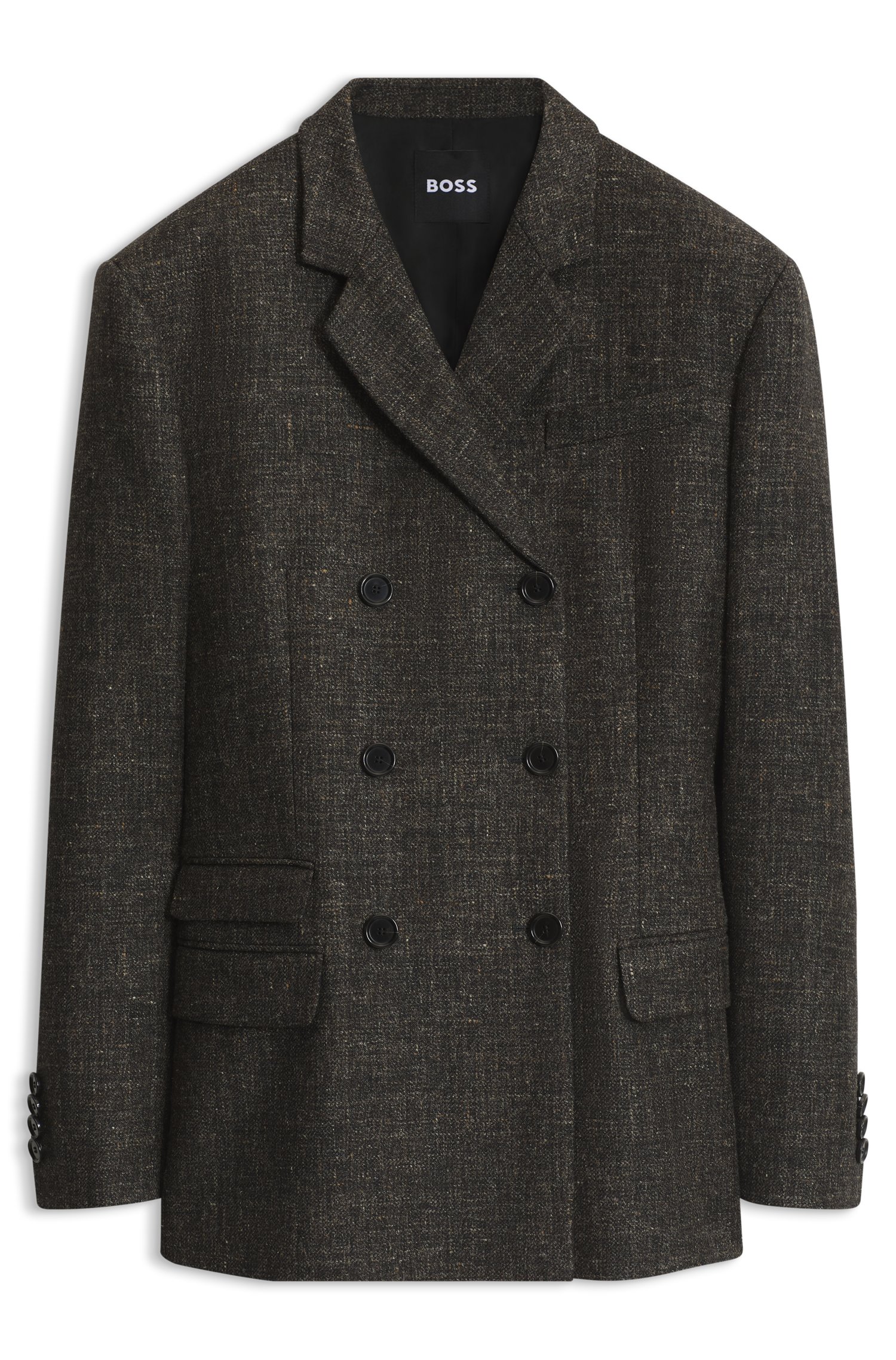 Boss Wool-blend blazer dam