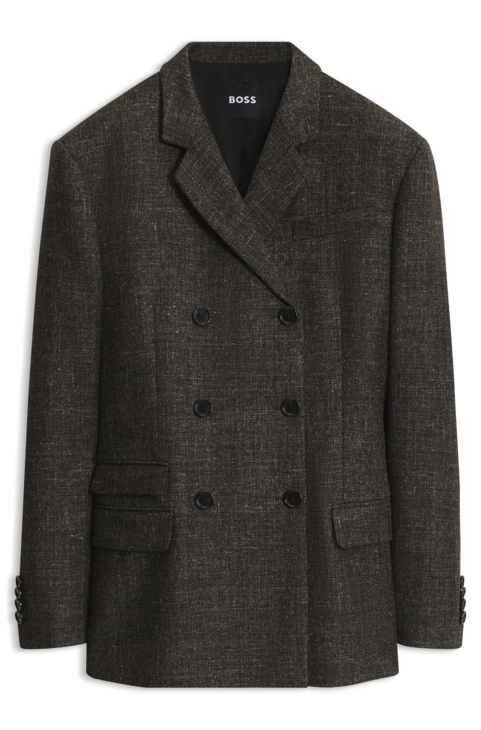 Wool-blend blazer