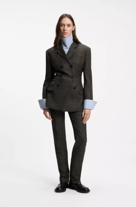 Blazer aus Woll-Mix