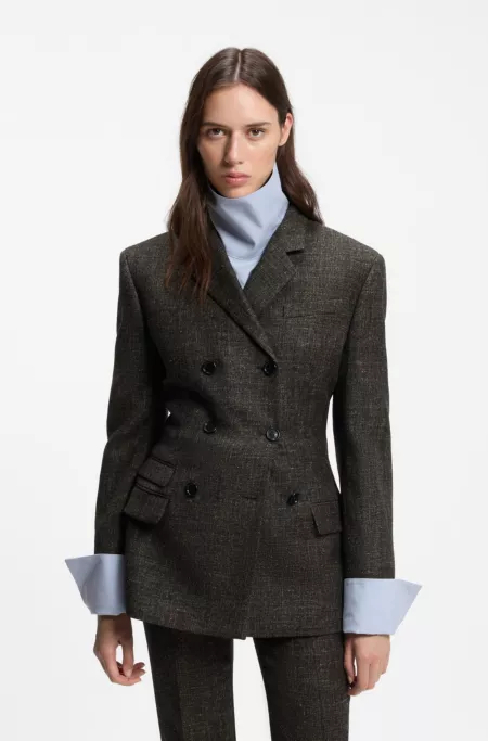 Blazer aus Woll-Mix