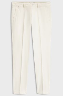Slim-fit trousers, Natural