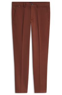 Slim-fit trousers, Brown