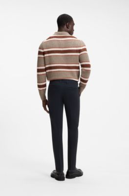 Slim-fit trousers, Dark Blue