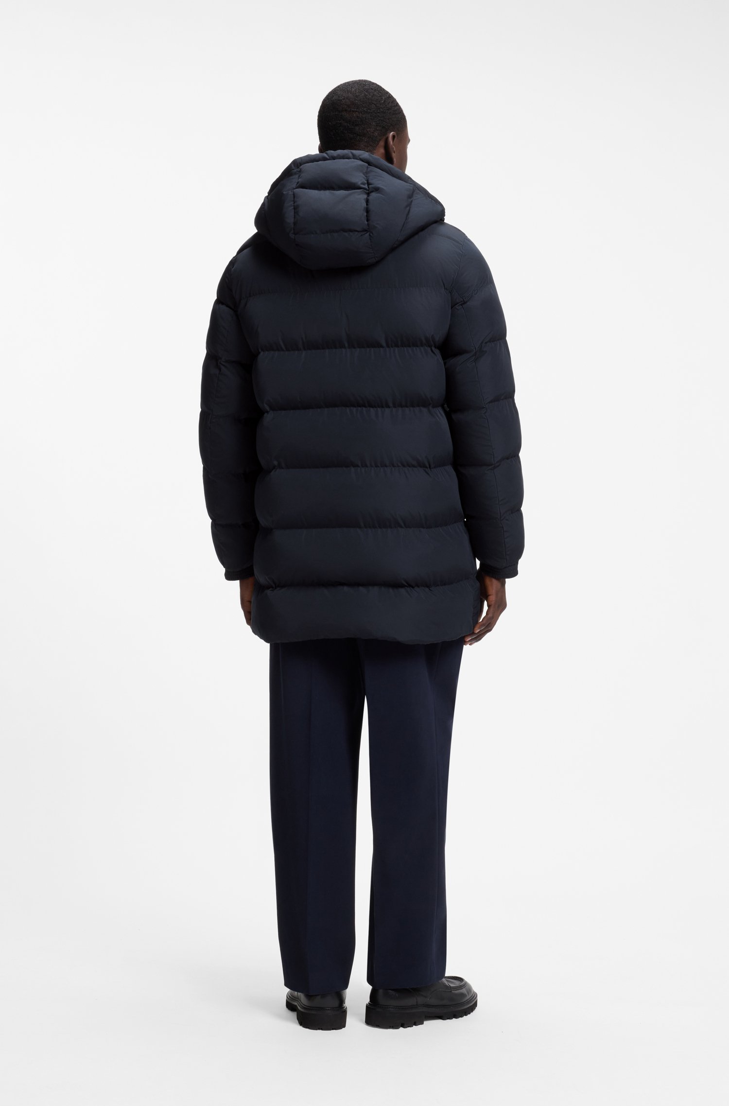 Boss Long-length padded jacket jackor herr – bild 2