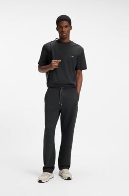 Relaxed-fit cotton T-shirt, Black