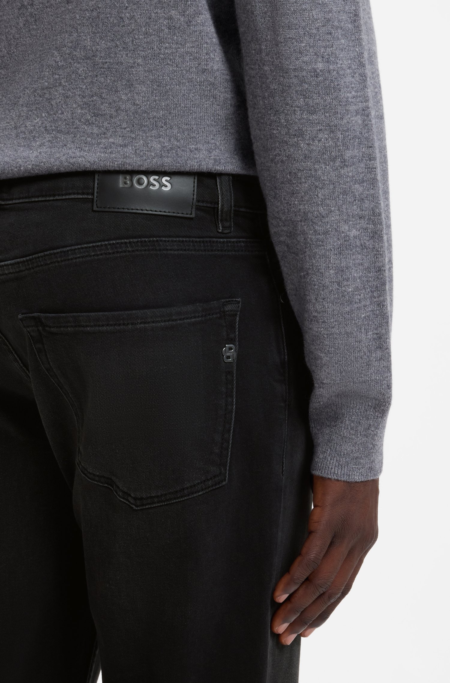 Boss Maine regular-fit jeans herr – bild 3