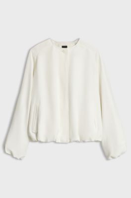 Relaxed-fit jacket, Natural