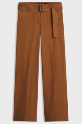 Wide-leg trousers, Brown