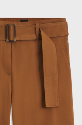 Wide-leg trousers, Brown