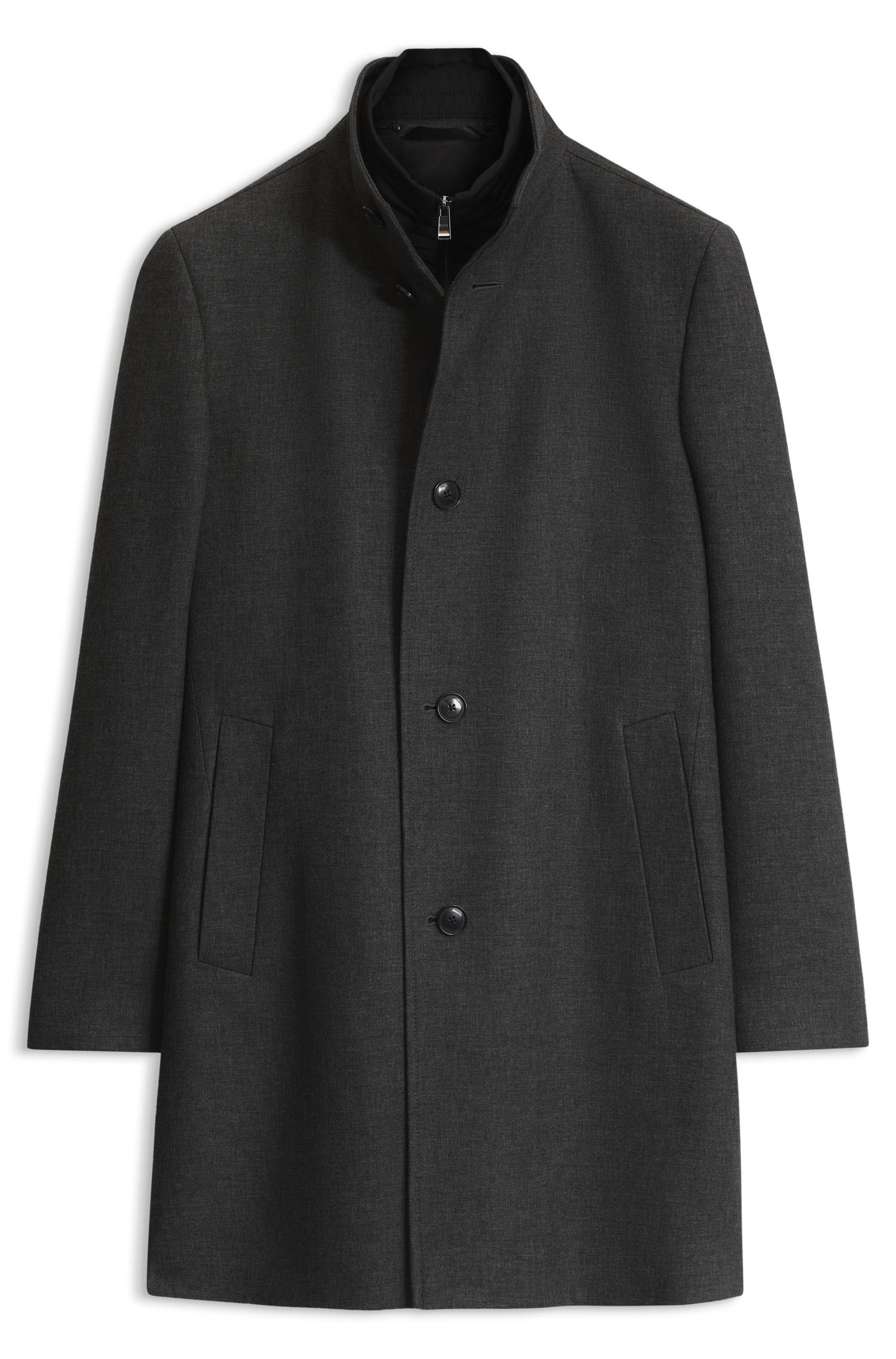 Boss Slim-fit coat kappor & rockar herr – bild 4
