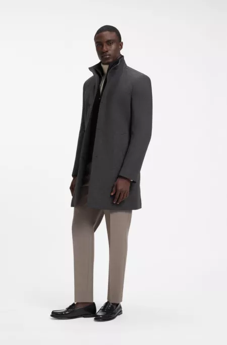 Slim-Fit Mantel