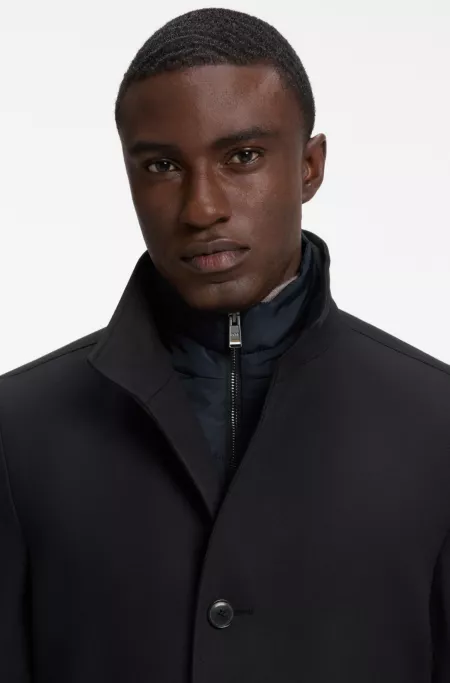 Slim-fit coat