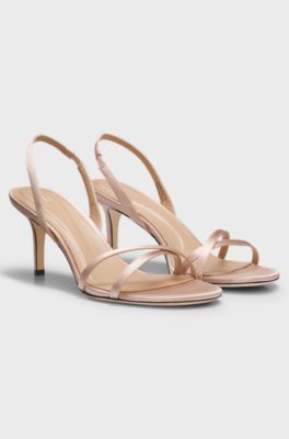 Slingback sandals, Light Pink