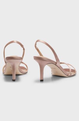 Slingback sandals, Light Pink