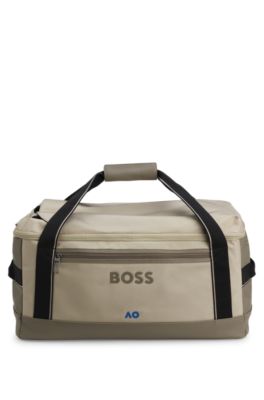 BOSS x AO holdall with backpack straps, Light Beige