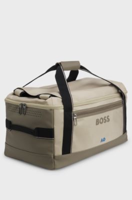 BOSS x AO holdall with backpack straps, Light Beige