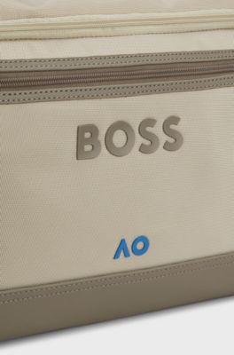 BOSS x AO holdall with backpack straps, Light Beige