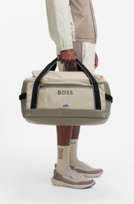 BOSS x AO holdall with backpack straps, Light Beige