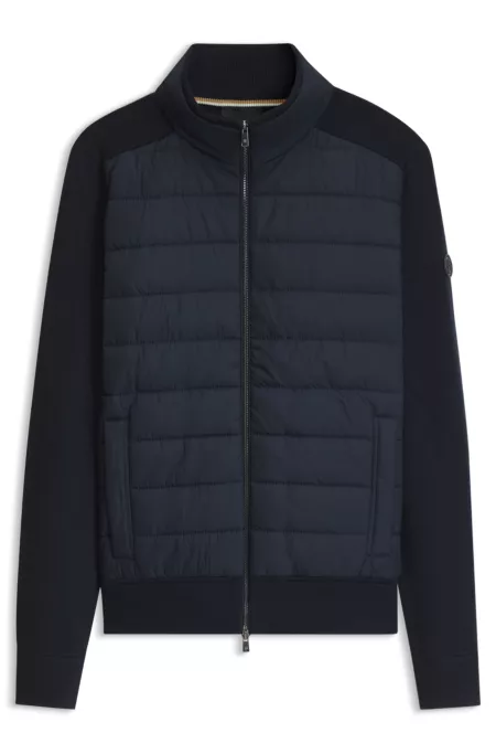 Veste avec devant matelassé