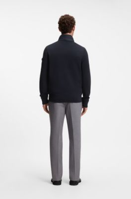 Padded-front jacket, Dark Blue