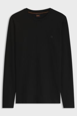 T-shirt in cotone, Nero