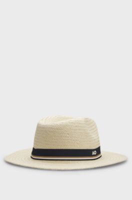 BOSS x AO Panama hat, Natural