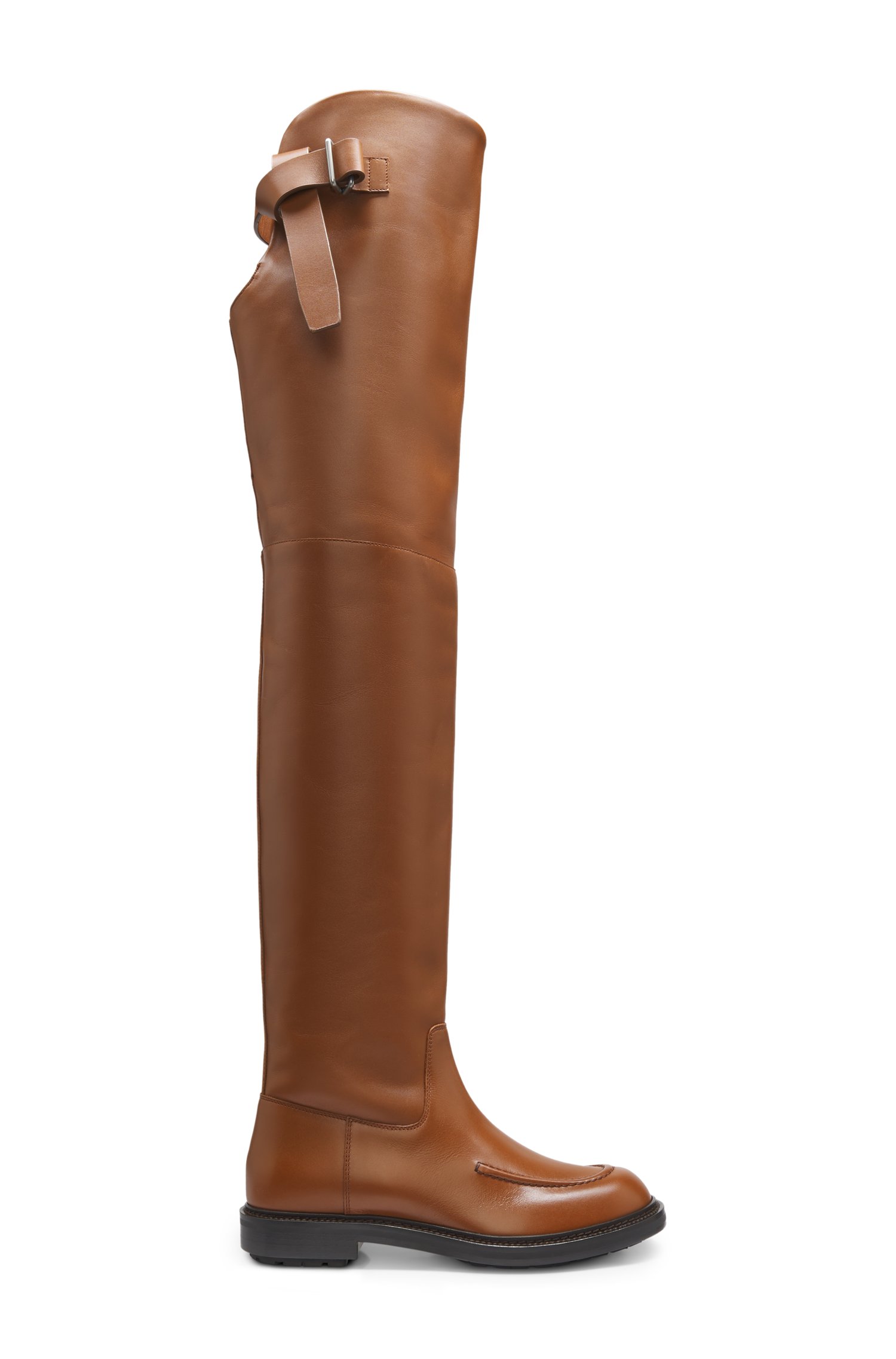 Boss Over-knee leather boots dam – bild 2