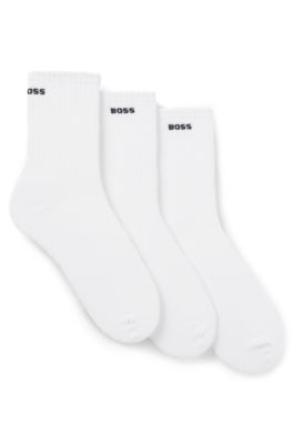 3-pack socks, White