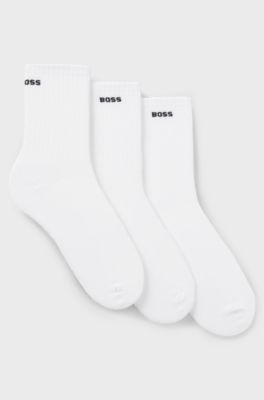 3-pack socks, White