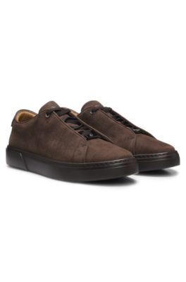 Lace-up sneakers, Dark Brown