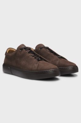 Lace-up sneakers, Dark Brown