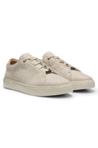 Lace-up sneakers, Beige