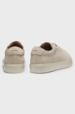 Lace-up sneakers, Beige