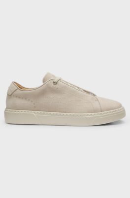 Lace-up sneakers, Beige