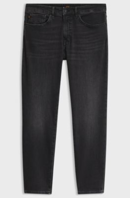 Tapered-fit jeans, Dark Grey