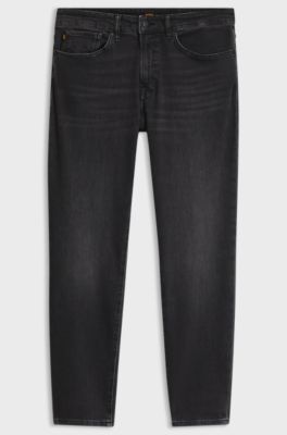 Tapered-fit jeans, Dark Grey