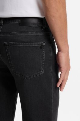 Tapered-fit jeans, Dark Grey