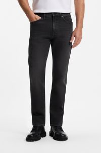 Tapered-fit jeans, Dark Grey