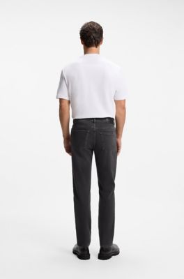 Tapered-fit jeans, Dark Grey