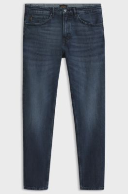 Tapered-fit jeans, Dark Blue