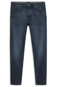 Tapered-fit jeans, Dark Blue