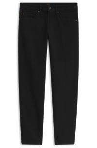 Tapered-fit jeans, Black