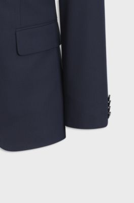 Two-piece slim-fit suit, Dark Blue